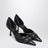 Savoy black GG fabric pumps