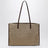 Large London shopping bag in beige sand GG fabric