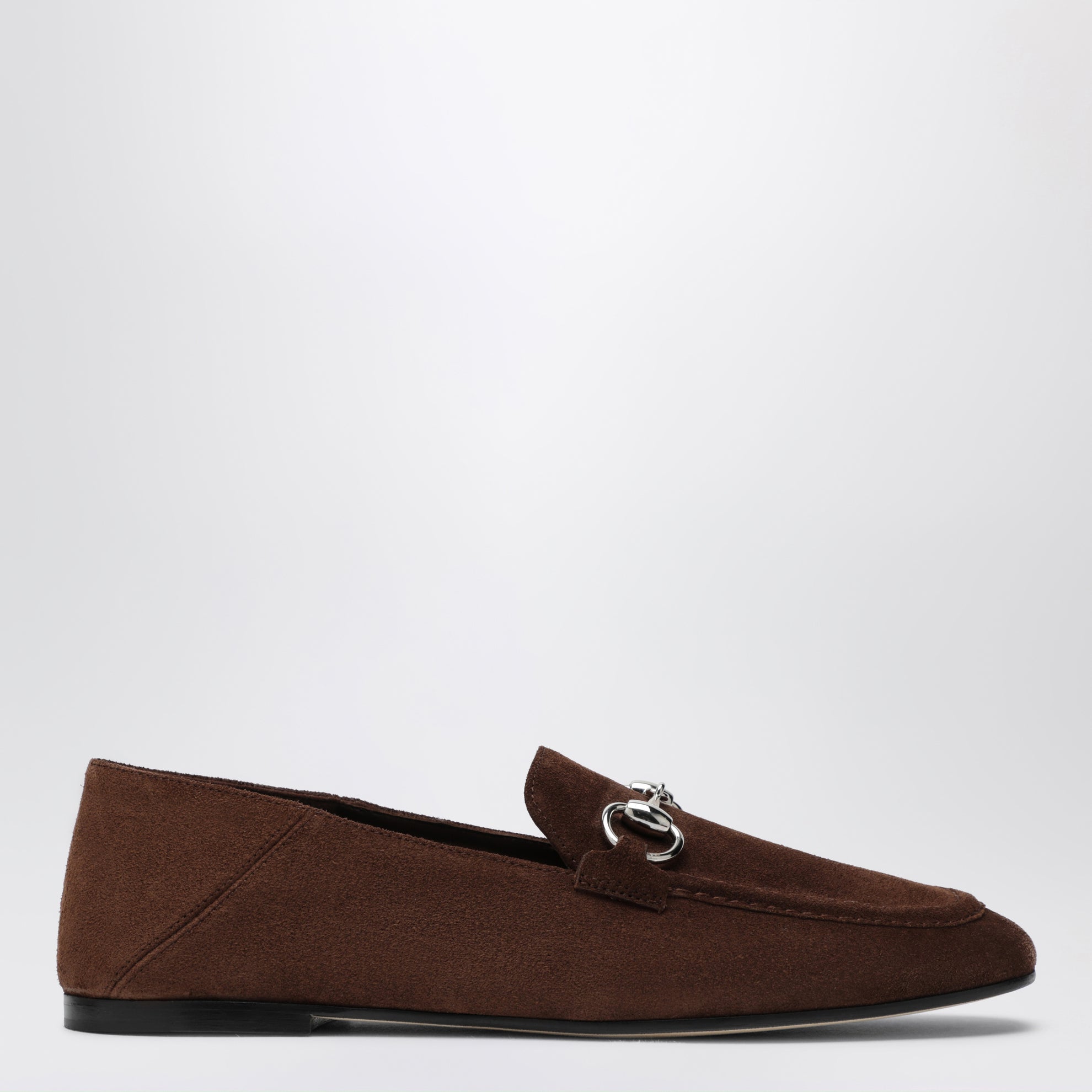 Mocassin Jordaan Soft en daim marron foncé