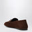 Mocassin Jordaan Soft en daim marron foncé