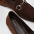 Mocassin Jordaan Soft en daim marron foncé