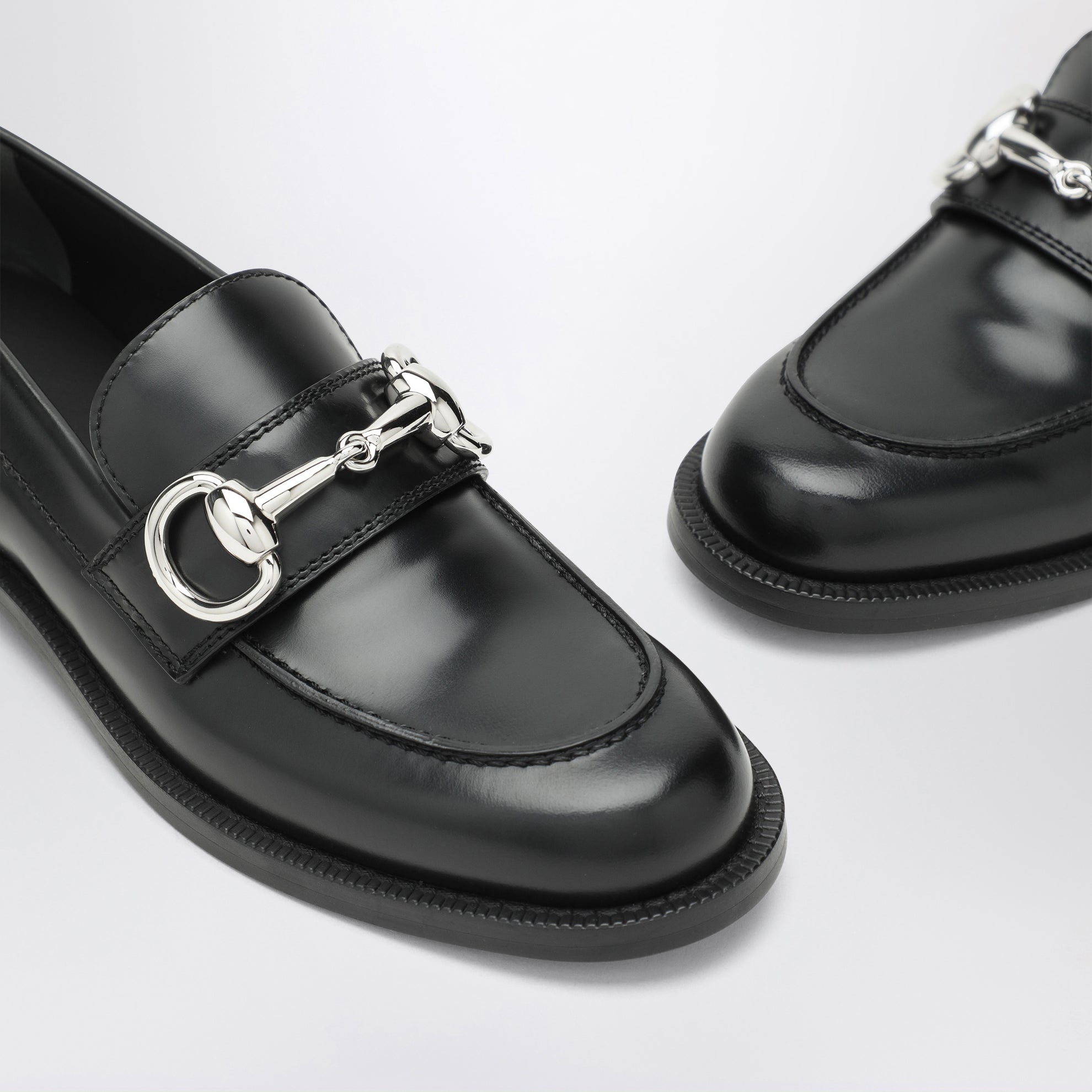 Mocassins Boulevard en cuir noir