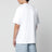 White cotton jersey T-shirt