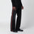 Pantalone in denim di cotone con nastro Web nero