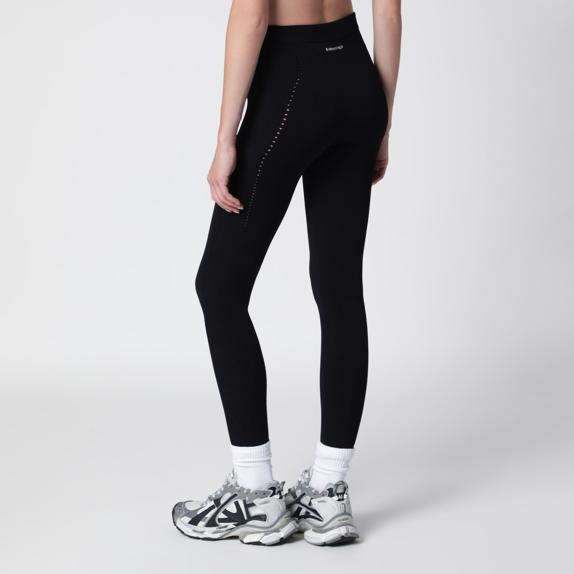 Legging Techwear noir en viscose
