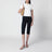 Pantalon en jersey de coton côtelé Web bleu