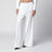 White Cotton Jersey Leisure Trousers with Web Stripe