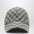 Cappellino da baseball blu in tela di cotone GG