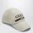 Baseballkappe aus beiger Baumwolle mit gesticktem Logo