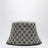 Cappello a secchiello GG blu in cotone