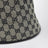 GG bucket hat in blue cotton canvas