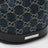 Mini borsa a secchiello in denim GG délavé blu