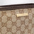 Smartphone pouch in sand/brown GG canvas
