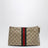 Small GG pouch with Web ribbon