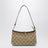 Borsa a spalla Gossip marrone in tessuto GG