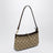 Borsa a spalla Gossip marrone in tessuto GG