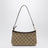 Borsa a spalla Gossip marrone in tessuto GG