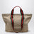 Shopping-Tasche in mittlerer Größe aus GG-Gewebe in Sandbeige