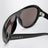 Black aviator sunglasses