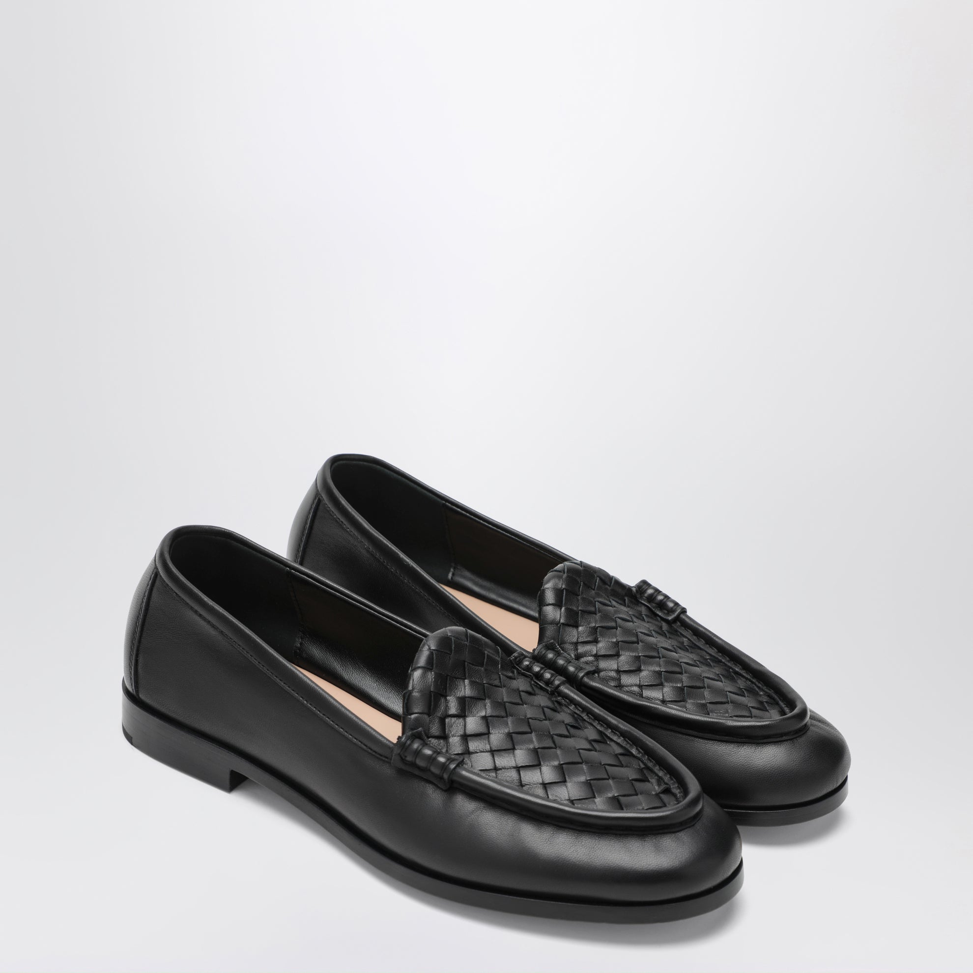Silenzio Loafer aus Lammleder in Schwarz