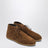 Braune Schnürschuhe aus Intreccio-Wildleder