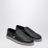 Sneaker Serena slip-on in pelle intrecciata nera