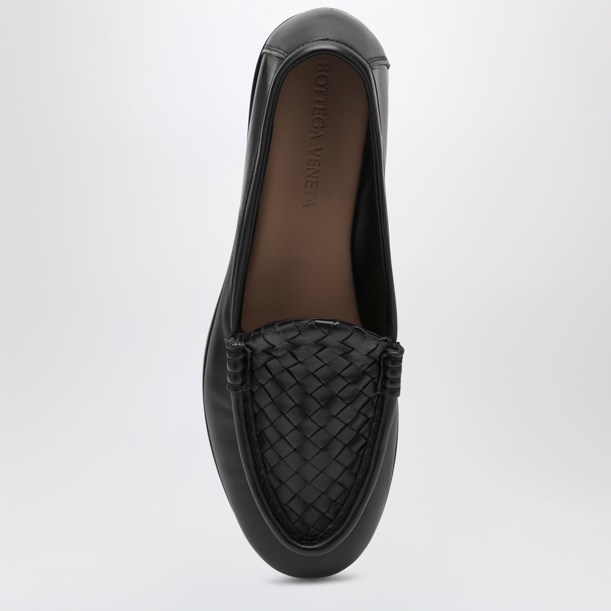 Silenzio Loafers in Black Lambskin Leather