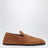 Slipper Palazzo in suede Intrecciato marrone chiaro