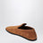 Slipper Palazzo in suede Intrecciato marrone chiaro