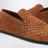 Slipper Palazzo in suede Intrecciato marrone chiaro