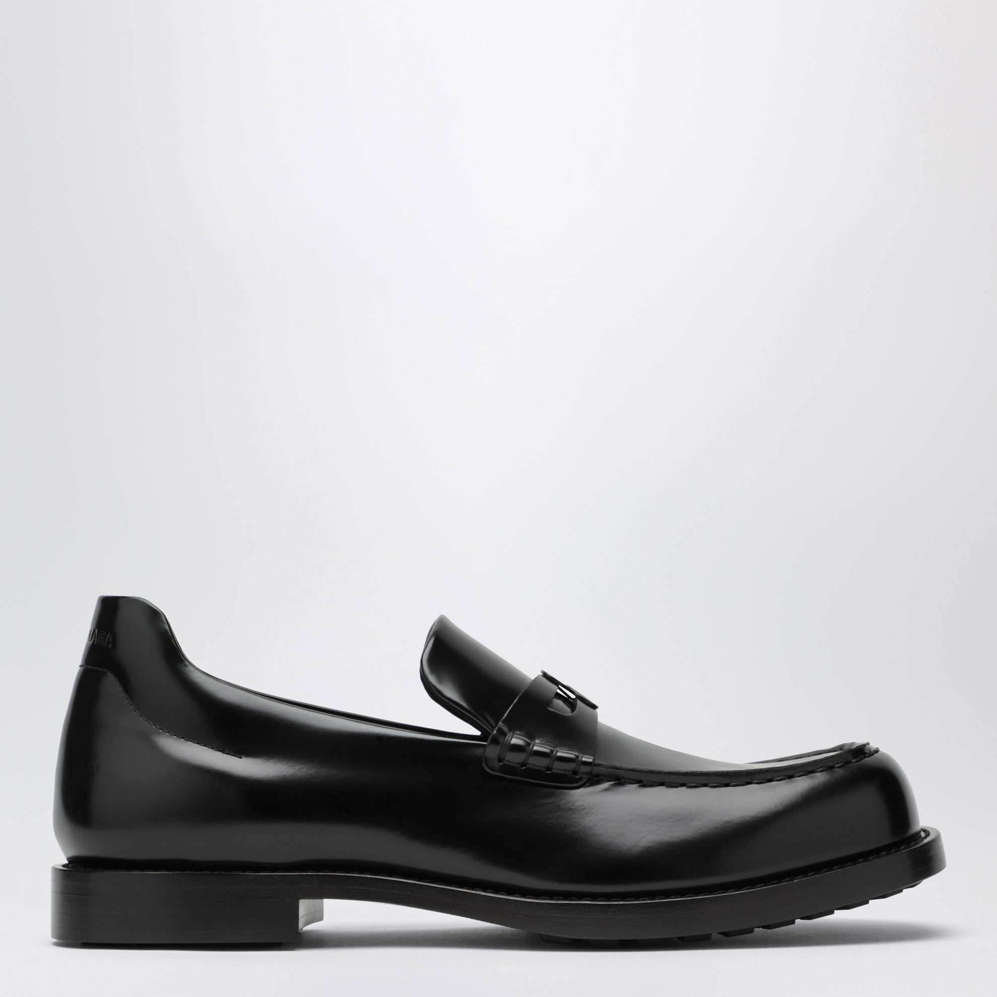 Mocassini Comfy in pelle di vitello lucida neri