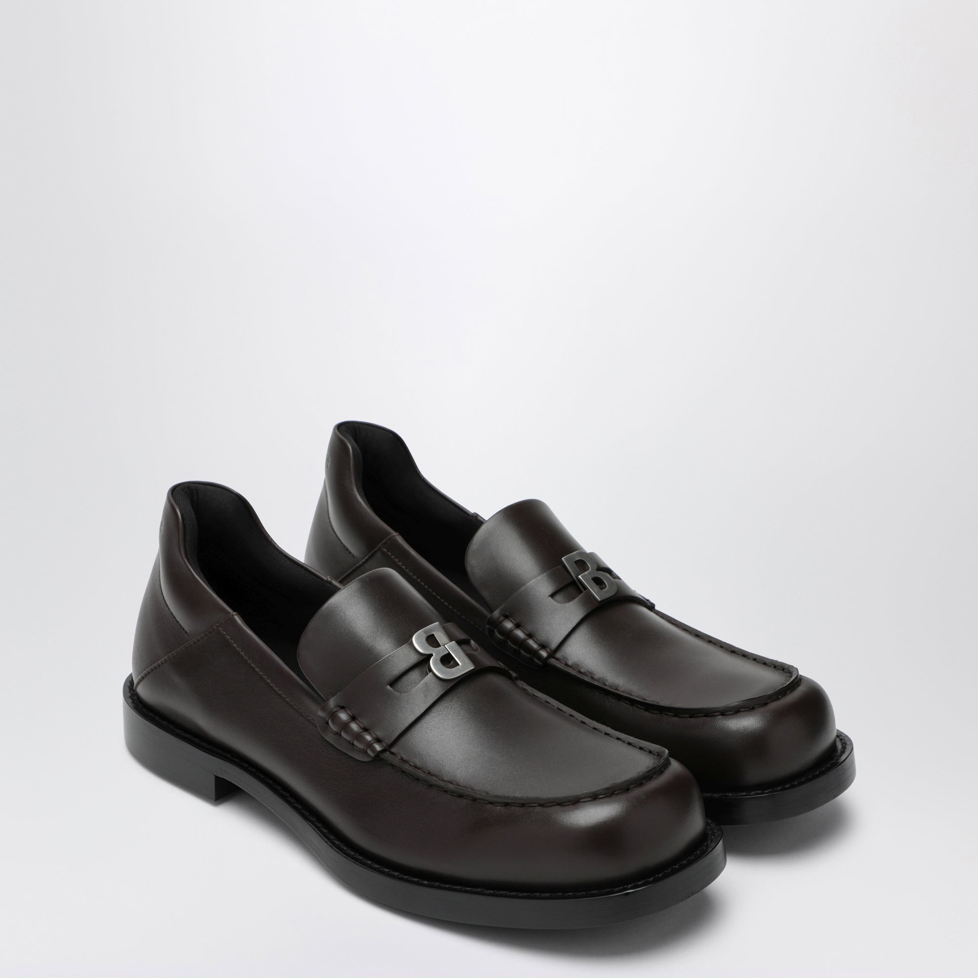 Mocassins Comfy en cuir moka