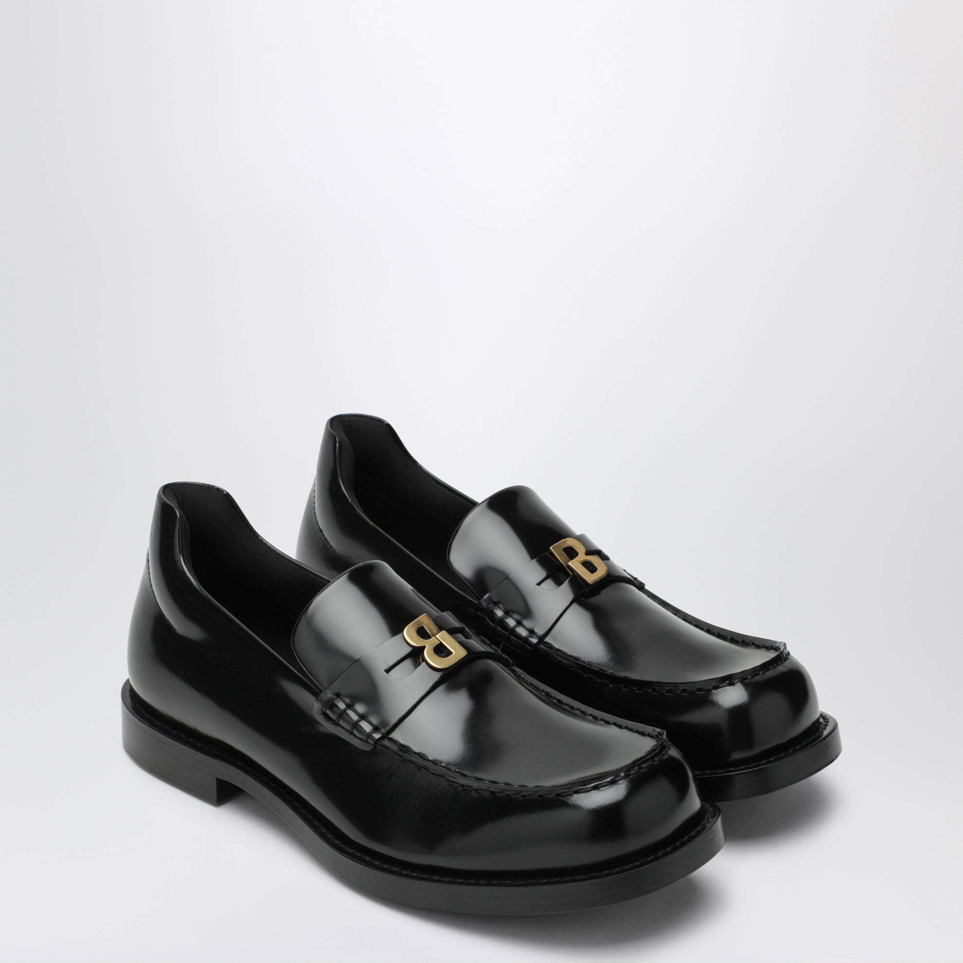 Mocassins Comfy en cuir de veau noir