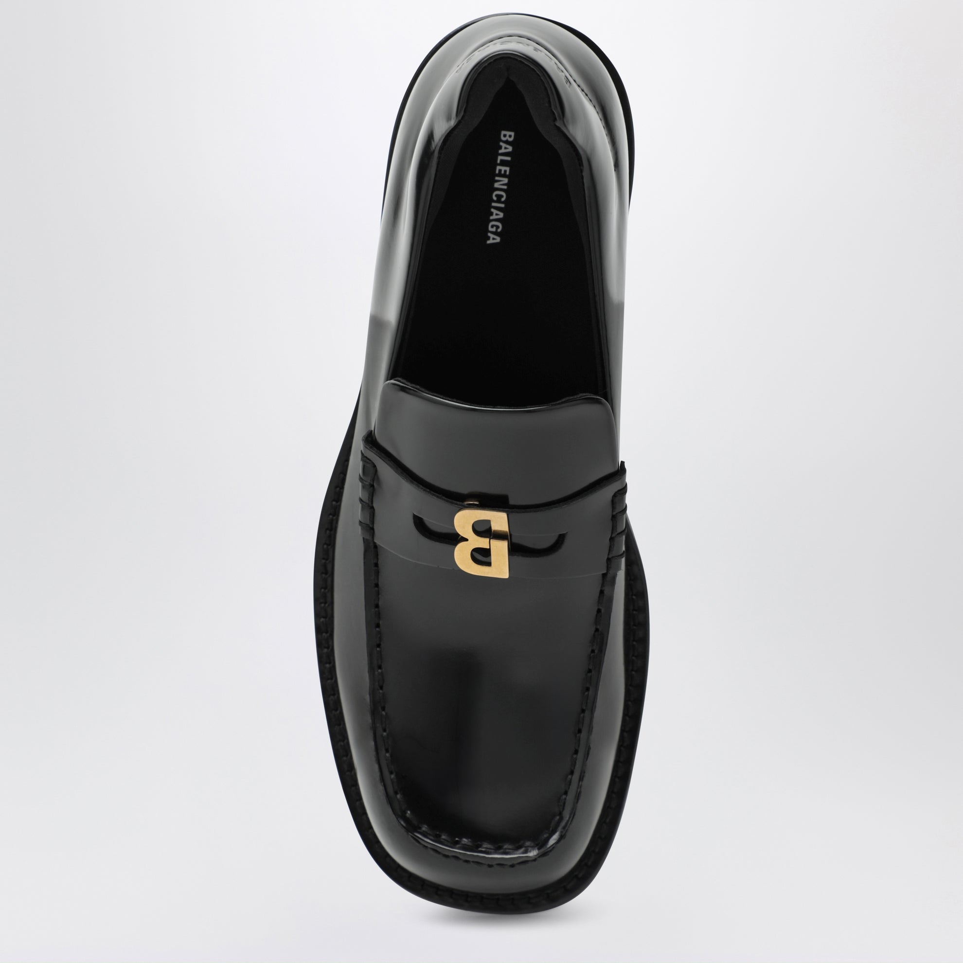 Mocassins Comfy en cuir de veau noir