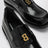 Mocassins Comfy en cuir de veau noir