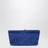 Andiamo pouch in Blue Royal Intrecciato suede