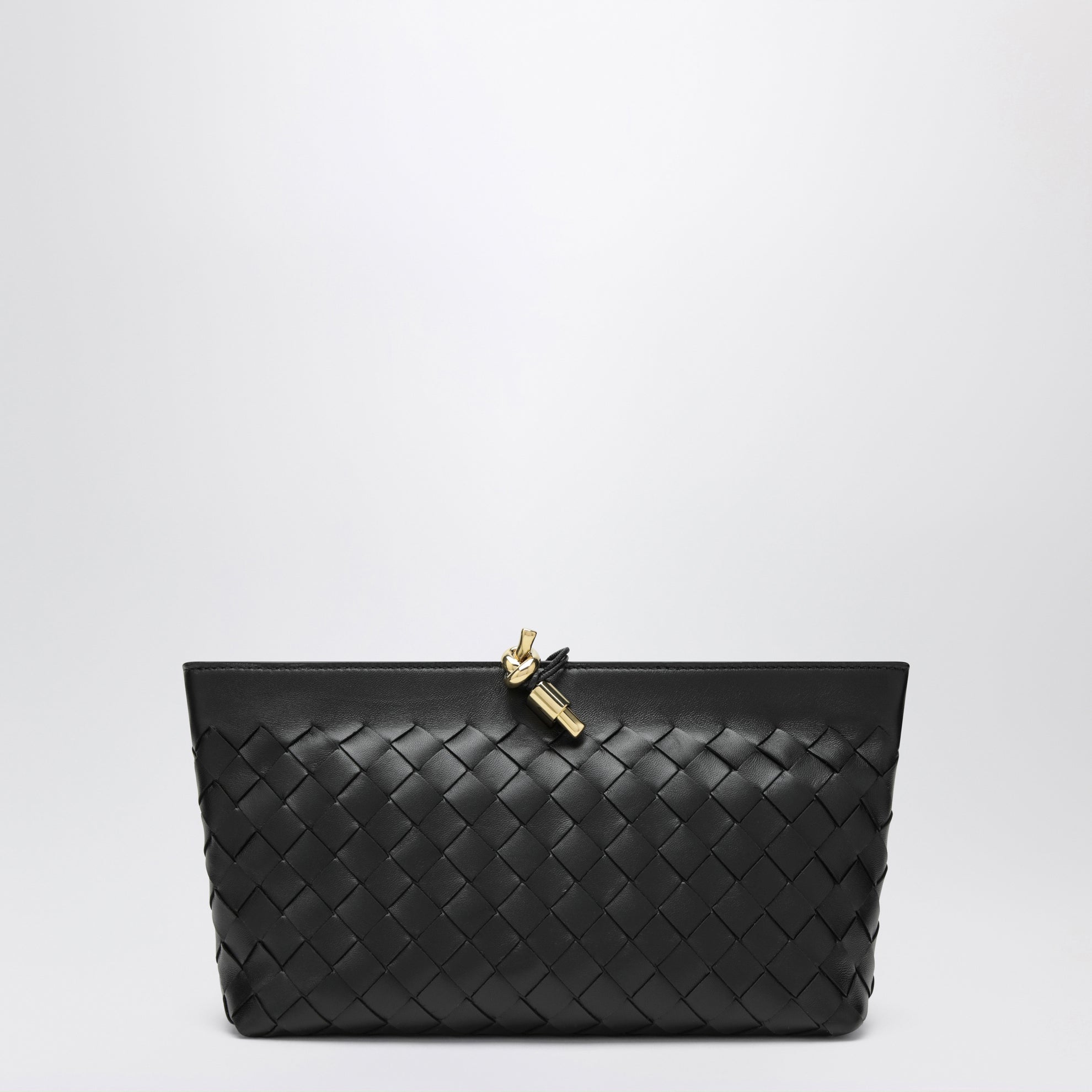 Pochette Andiamo en cuir nappa noir