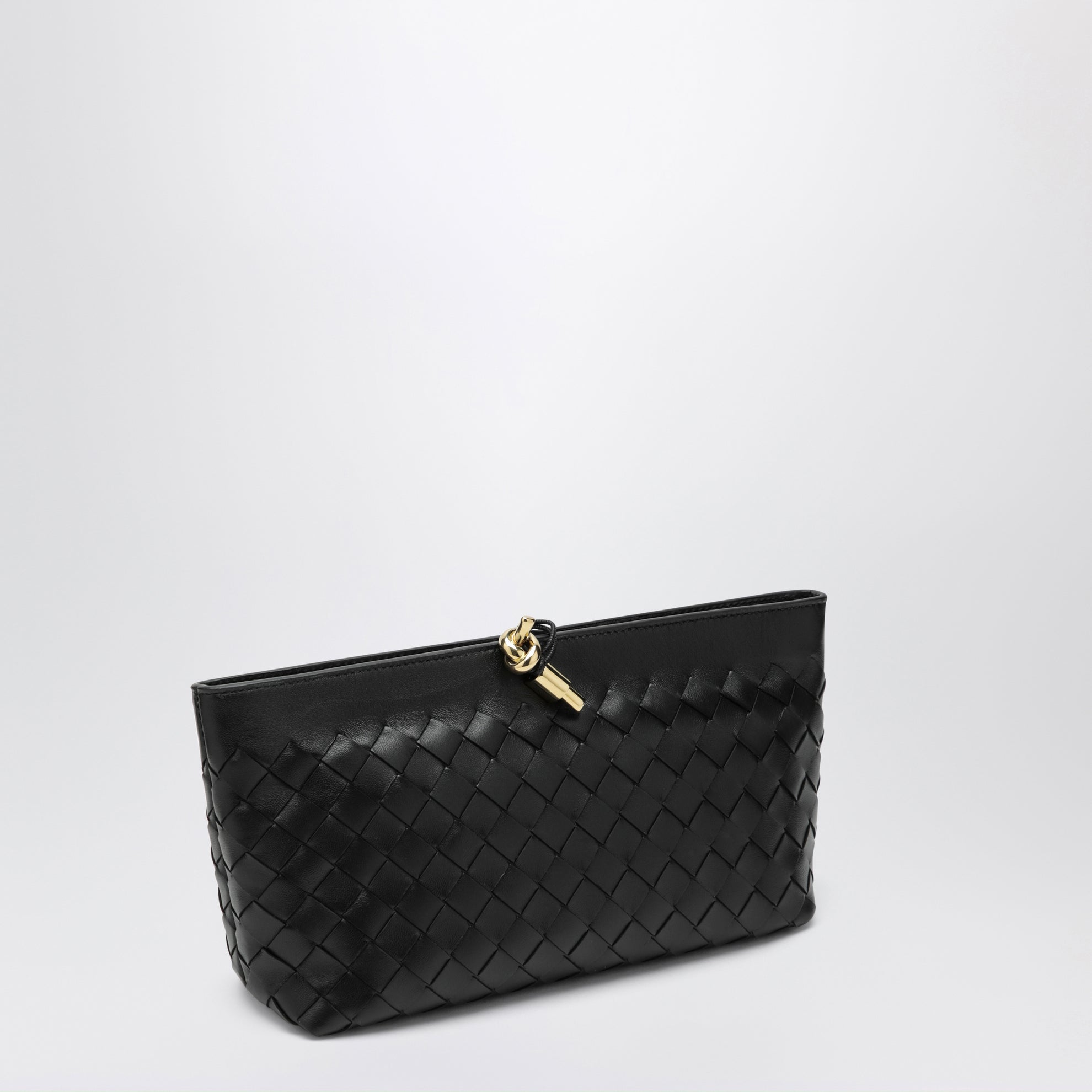 Pochette Andiamo en cuir nappa noir