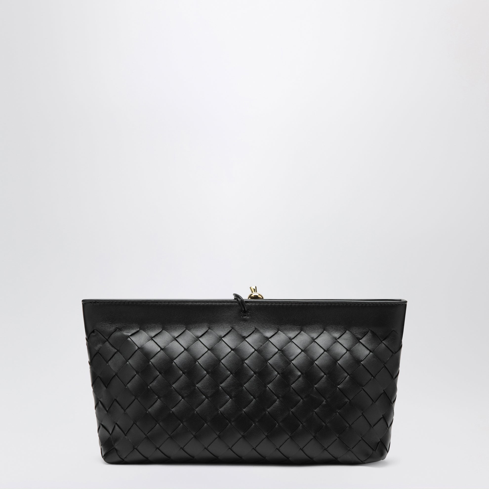 Pochette Andiamo en cuir nappa noir