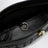 Pochette Andiamo en cuir nappa noir