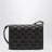 Sac messenger Orto en cuir de veau tressé Espresso