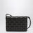 Sac messenger Orto en cuir de veau tressé Espresso