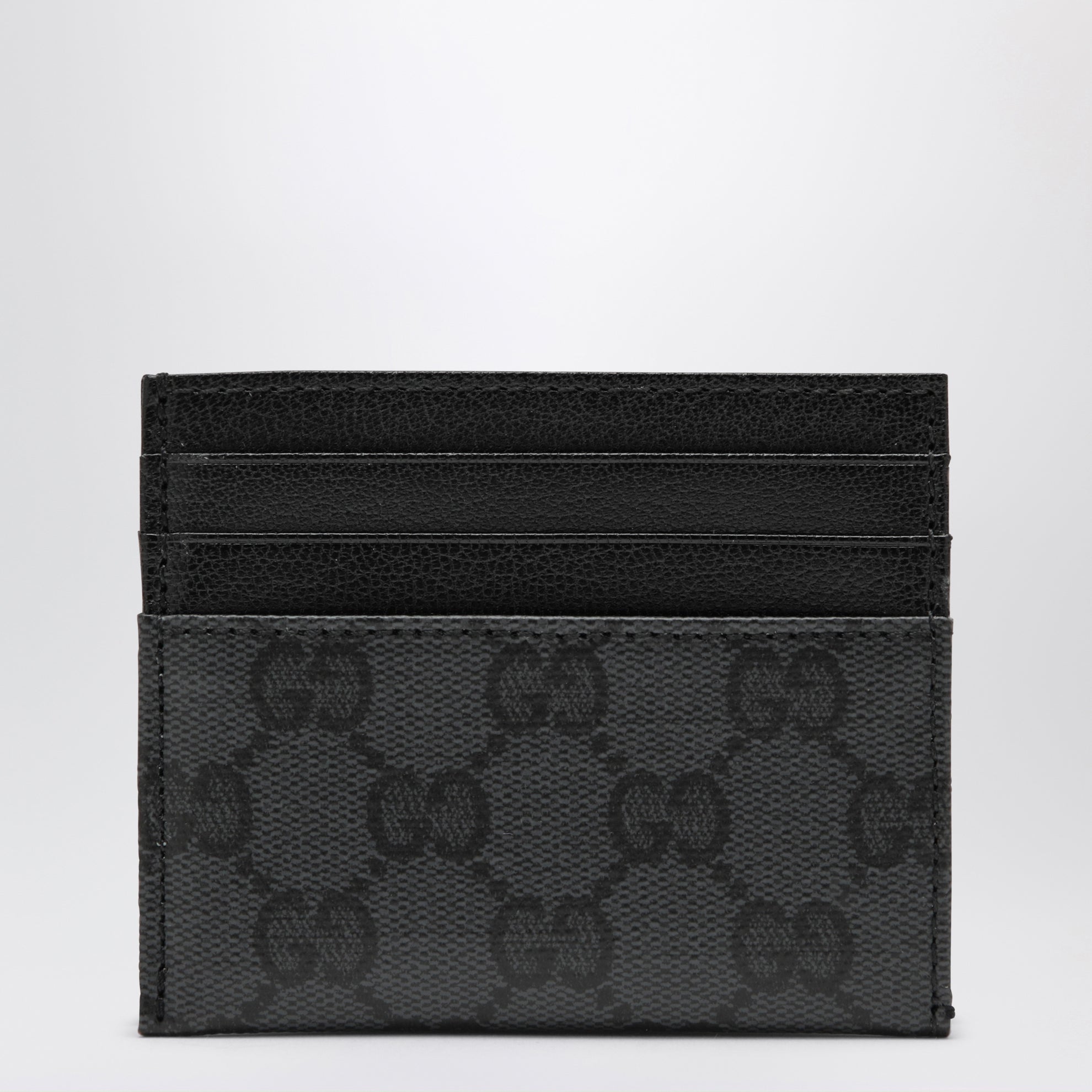 Porte-cartes Essence Classic noir en toile GG