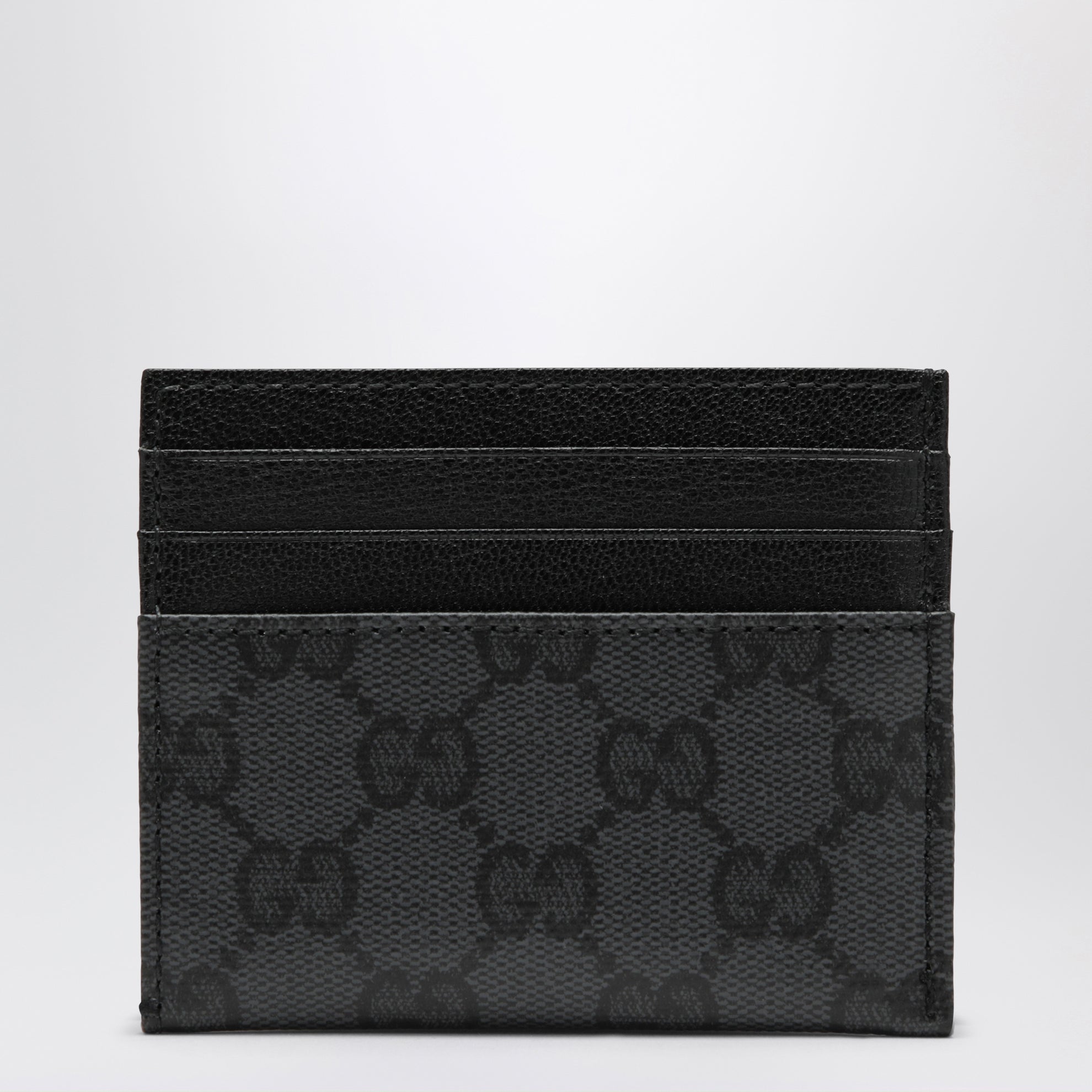 Porte-cartes Essence Classic noir en toile GG