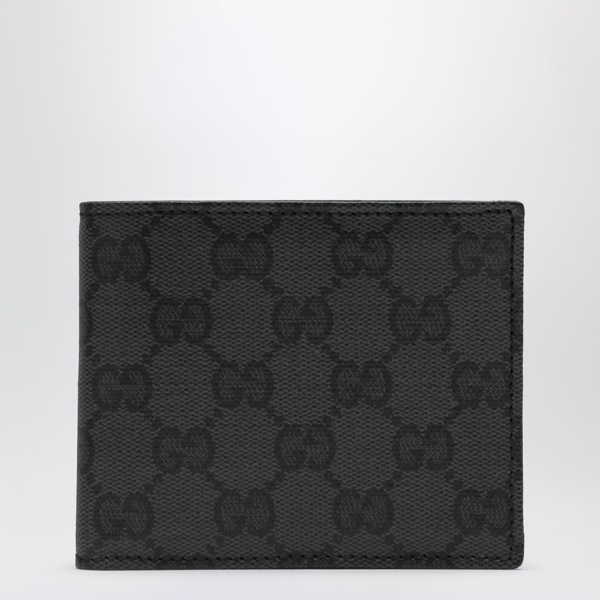 Bifold-Geldbörse Essence Classic aus GG-Canvas, schwarz