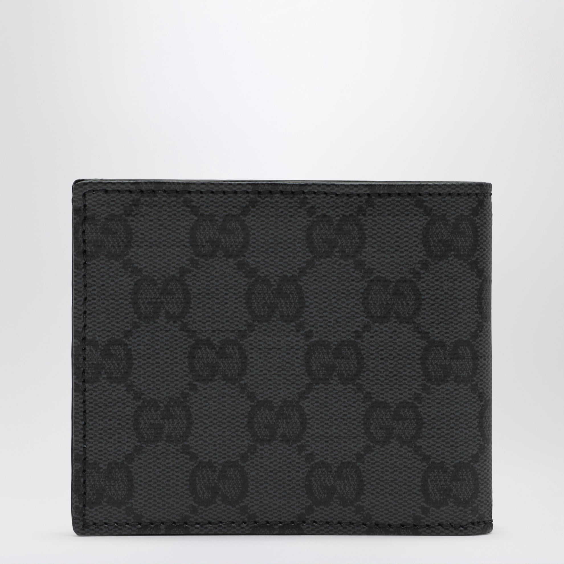 Bifold-Geldbörse Essence Classic aus GG-Canvas, schwarz