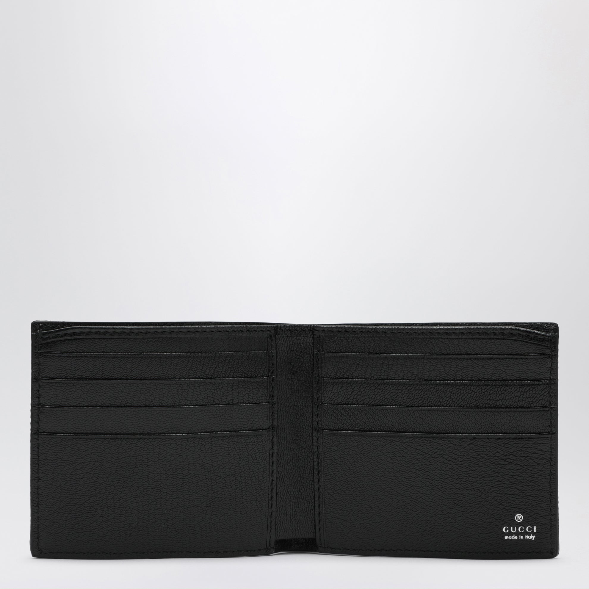 Bifold-Geldbörse Essence Classic aus GG-Canvas, schwarz