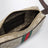 Mini-Tasche GG mit Web aus beschichtetem GG-Gewebe in Sand