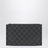 Pochette piccola Gucci Essence Classic in tela rivestita GG nera