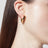 Orecchini in argento sterling oro
